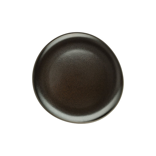 Rosenthal Slate Grey Rosenthal Junto Slate Grey Plate 22 cm front view