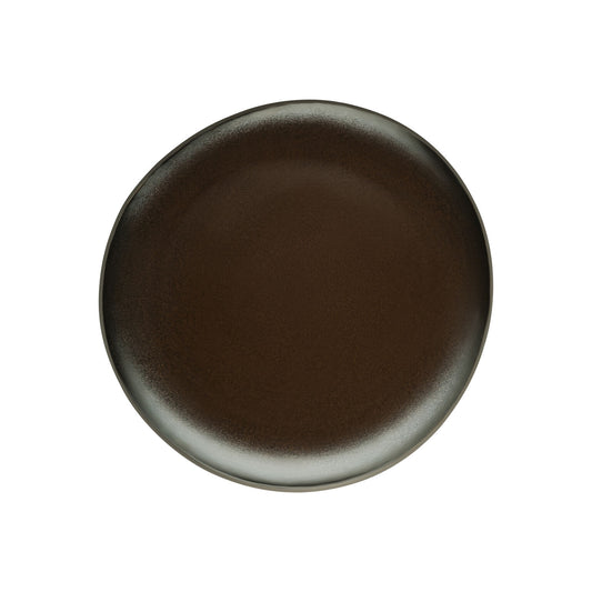Rosenthal Slate Grey Rosenthal Junto Slate Grey Plate 25 cm front view
