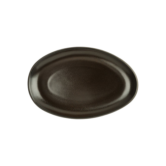 Rosenthal Slate Grey Rosenthal Junto Slate Grey Platter 25 cm front view
