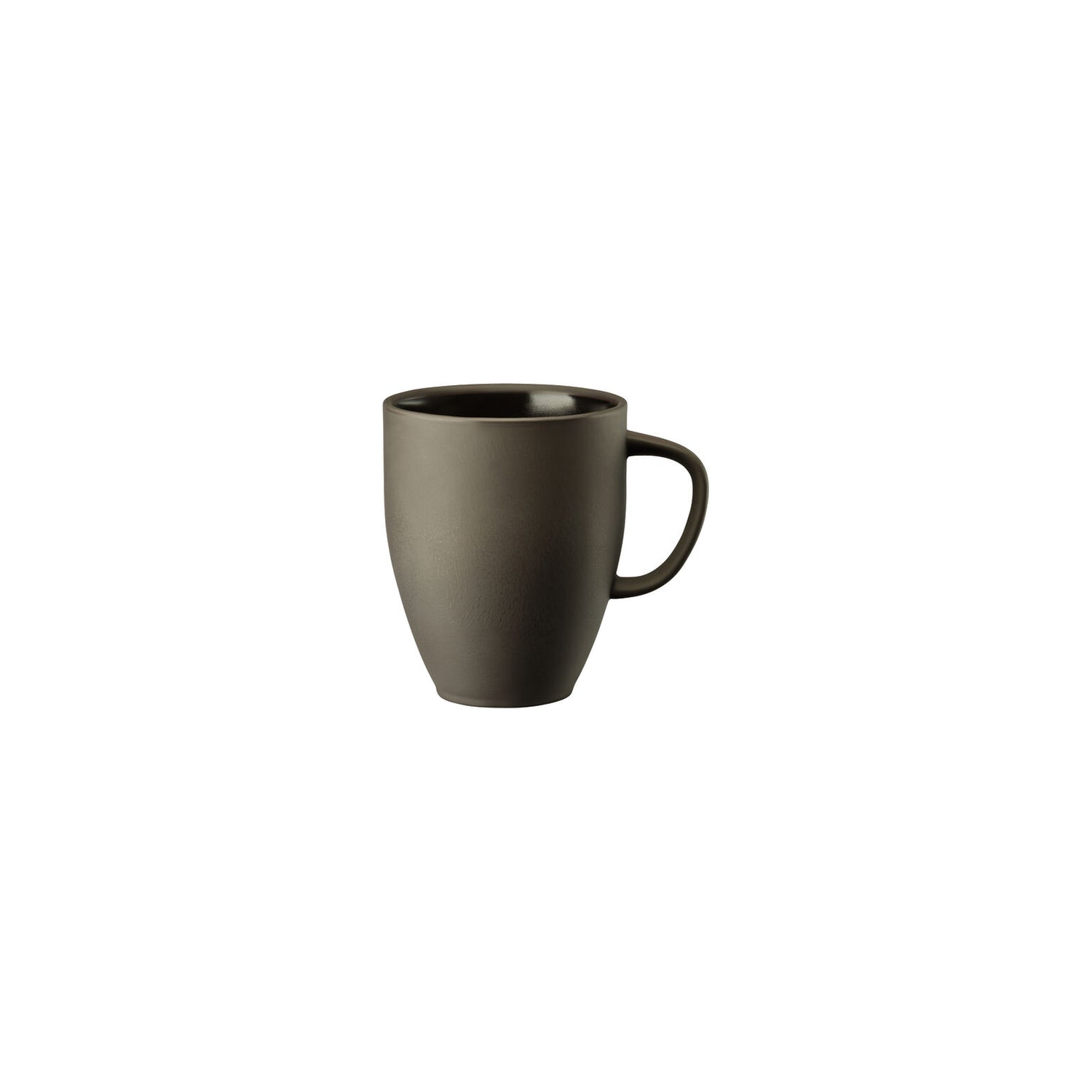Rosenthal Slate Grey Rosenthal Junto Slate Grey Mug with handle front view