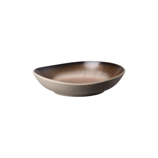 Rosenthal Bronze Rosenthal Junto Bronze Plate 22 cm deep front view