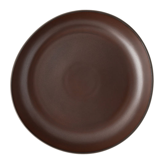Rosenthal Bronze Rosenthal Junto Bronze Plate 33 cm deep front view