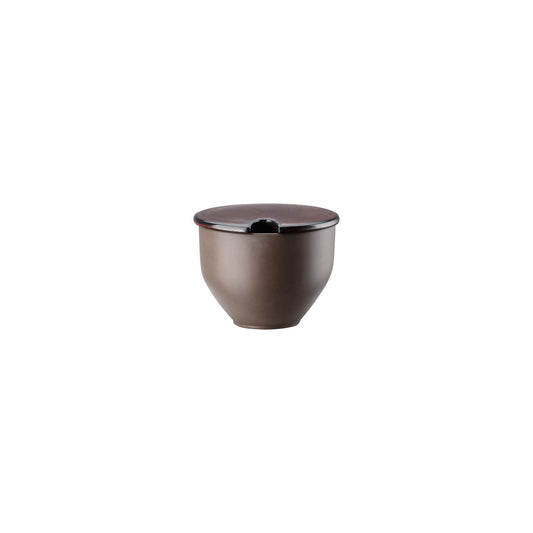 Rosenthal Bronze Rosenthal Junto Bronze Sugar bowl w.indent. front view