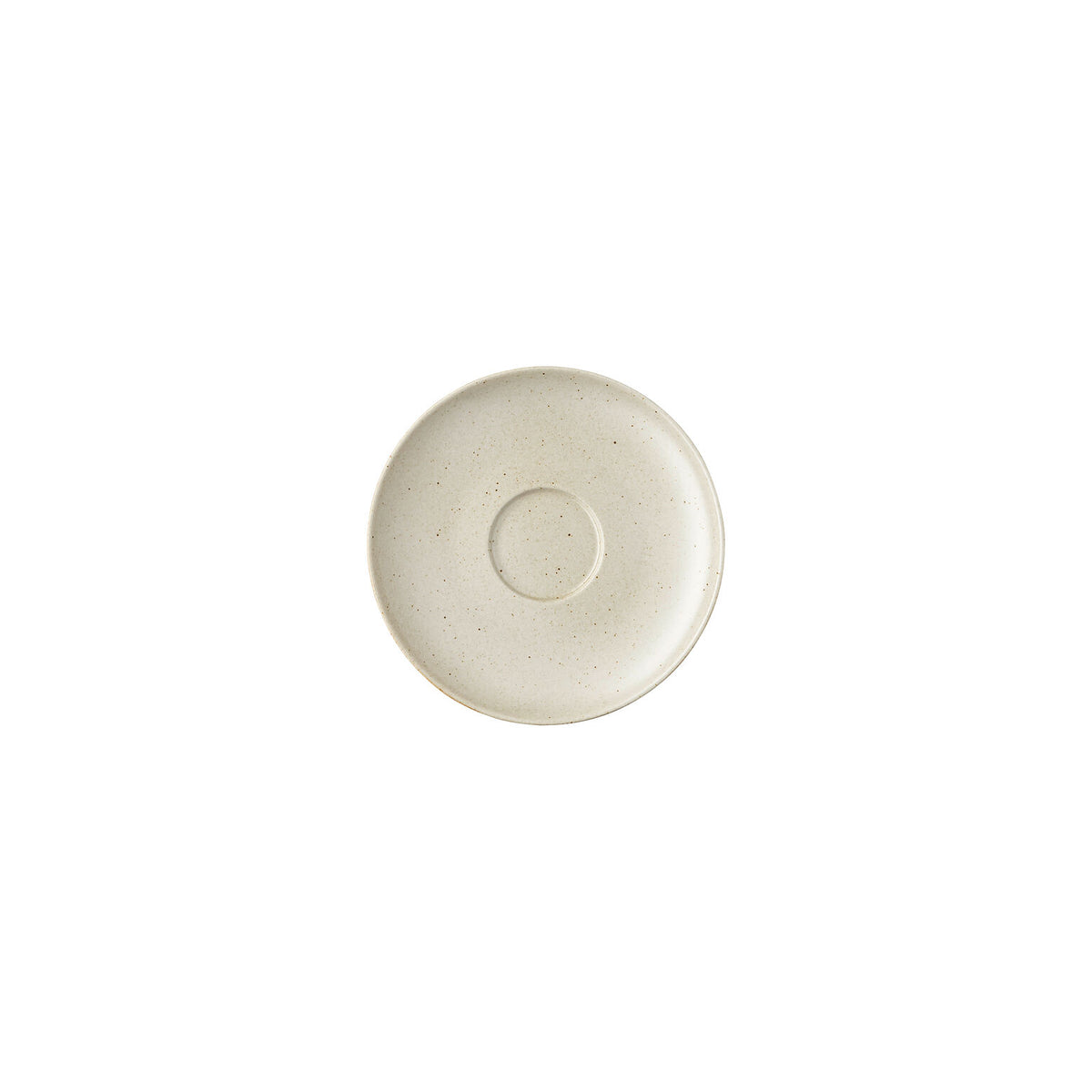Rosenthal Ash Rosenthal Joyn Stoneware Ash Espresso Saucer front view