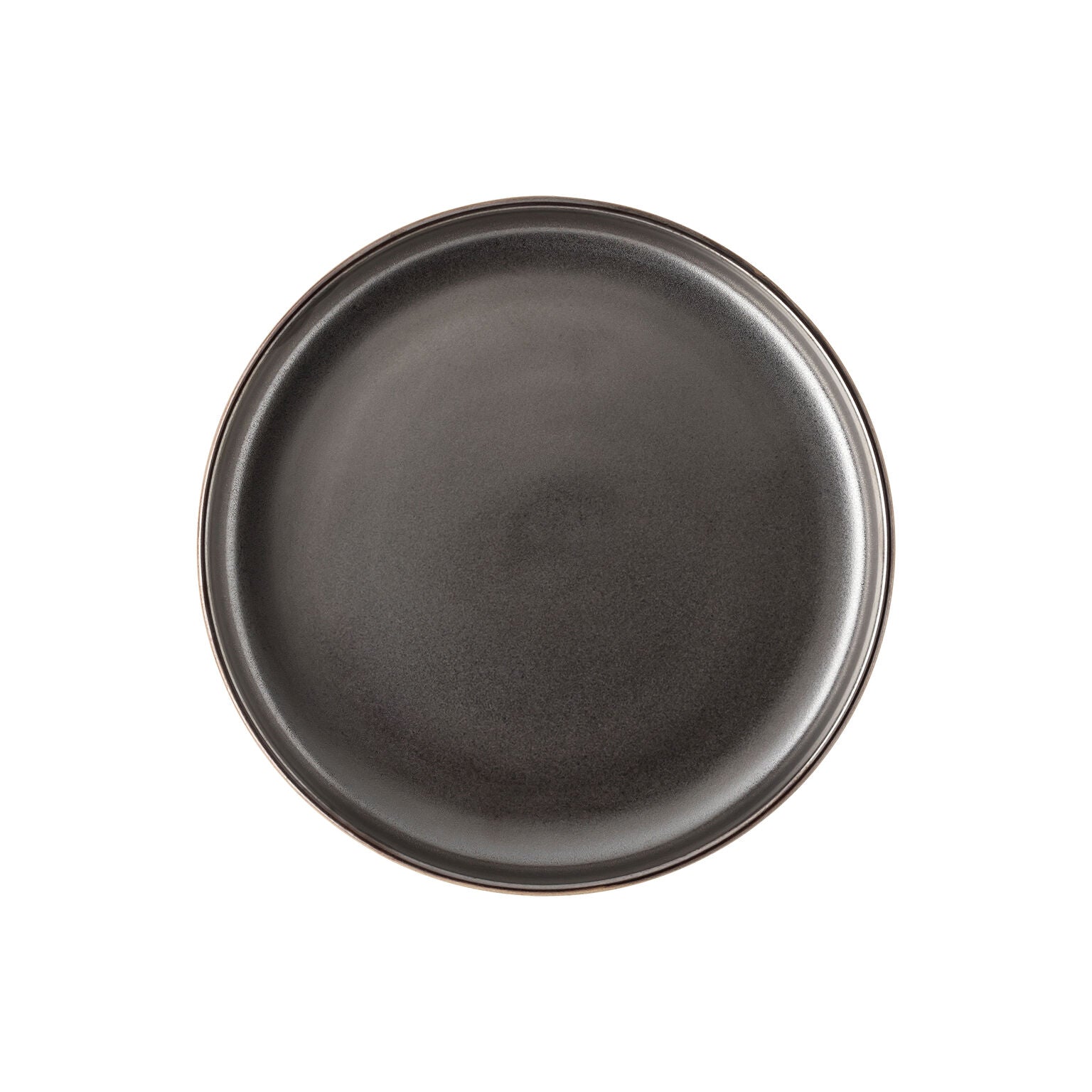 Rosenthal Iron Rosenthal Joyn Stoneware Iron Gourmet Plate 24 cm front view
