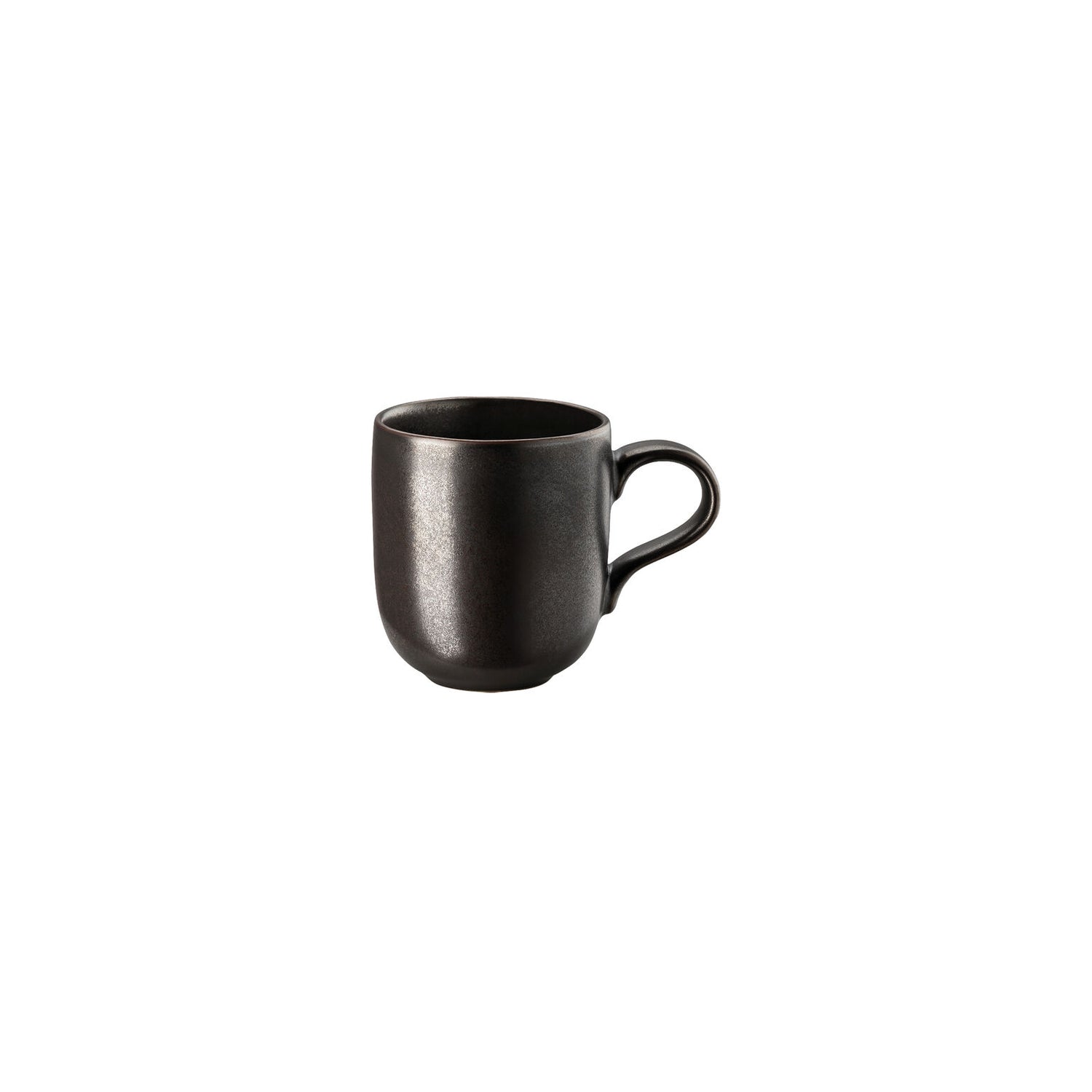 Rosenthal Iron Rosenthal Joyn Stoneware Iron Mug with handle front view