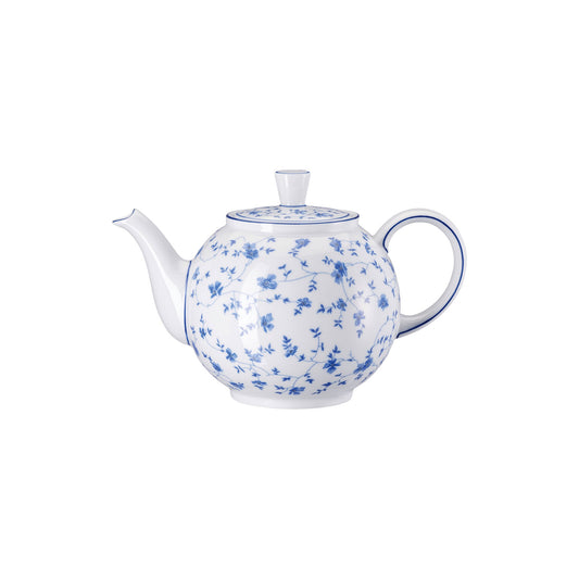 Rosenthal BlueBlossoms Rosenthal Form 1382 BlueBlossoms Tea Pot 3 front view