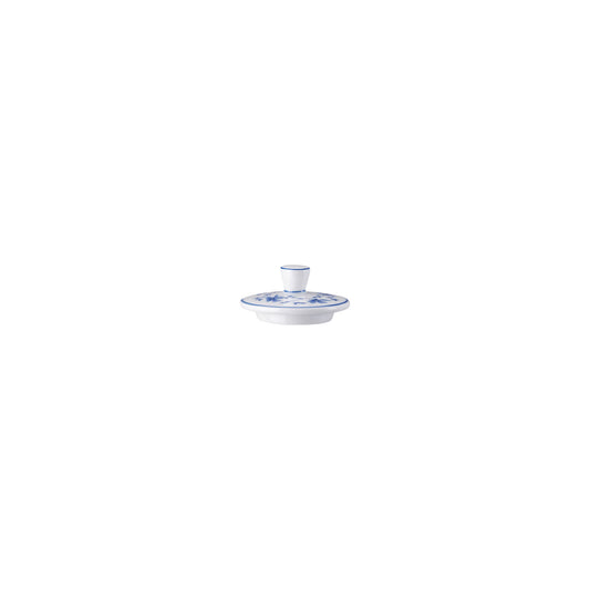Rosenthal BlueBlossoms Rosenthal Form 1382 BlueBlossoms Sugar Bowl Lid 3 front view