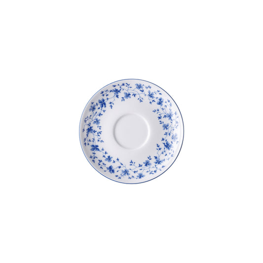 Rosenthal BlueBlossoms Rosenthal Form 1382 BlueBlossoms Saucer 4 Low front view