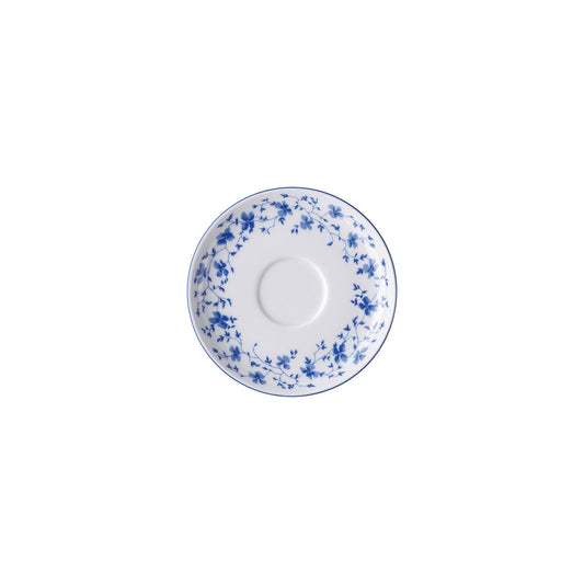 Rosenthal BlueBlossoms Rosenthal Form 1382 BlueBlossoms Saucer 4 Tall front view