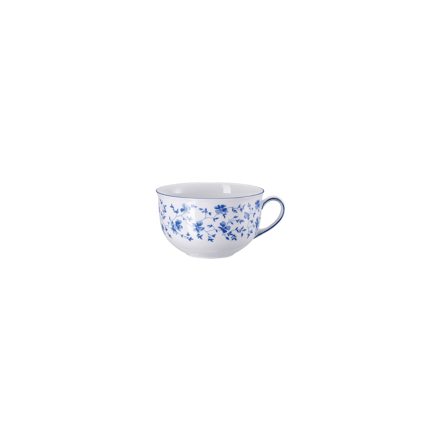 Rosenthal BlueBlossoms Rosenthal Form 1382 BlueBlossoms Cafe au lait cup front view