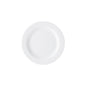 Rosenthal White Rosenthal Form 1382 White Rim Plate 19 cm front view