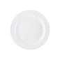Rosenthal White Rosenthal Form 1382 White Rim Plate 25 cm front view