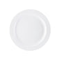 Rosenthal White Rosenthal Form 1382 White Rim Plate 26 cm front view