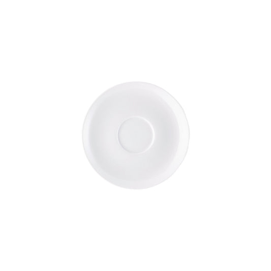 Rosenthal White Rosenthal Form 1382 White Saucer 4 Low front view