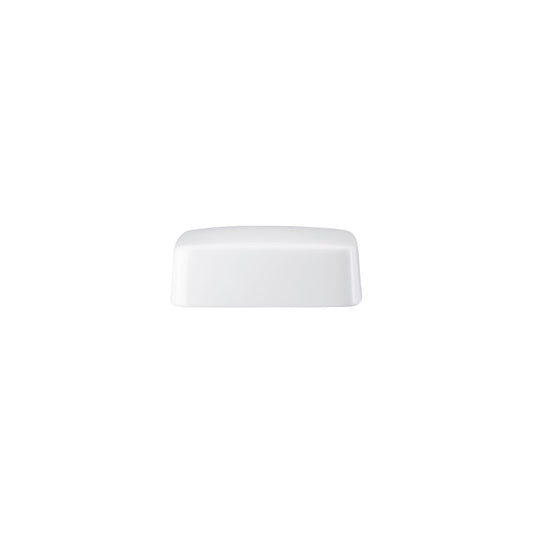 Rosenthal White Rosenthal Form 1382 White Butterdish Lid front view