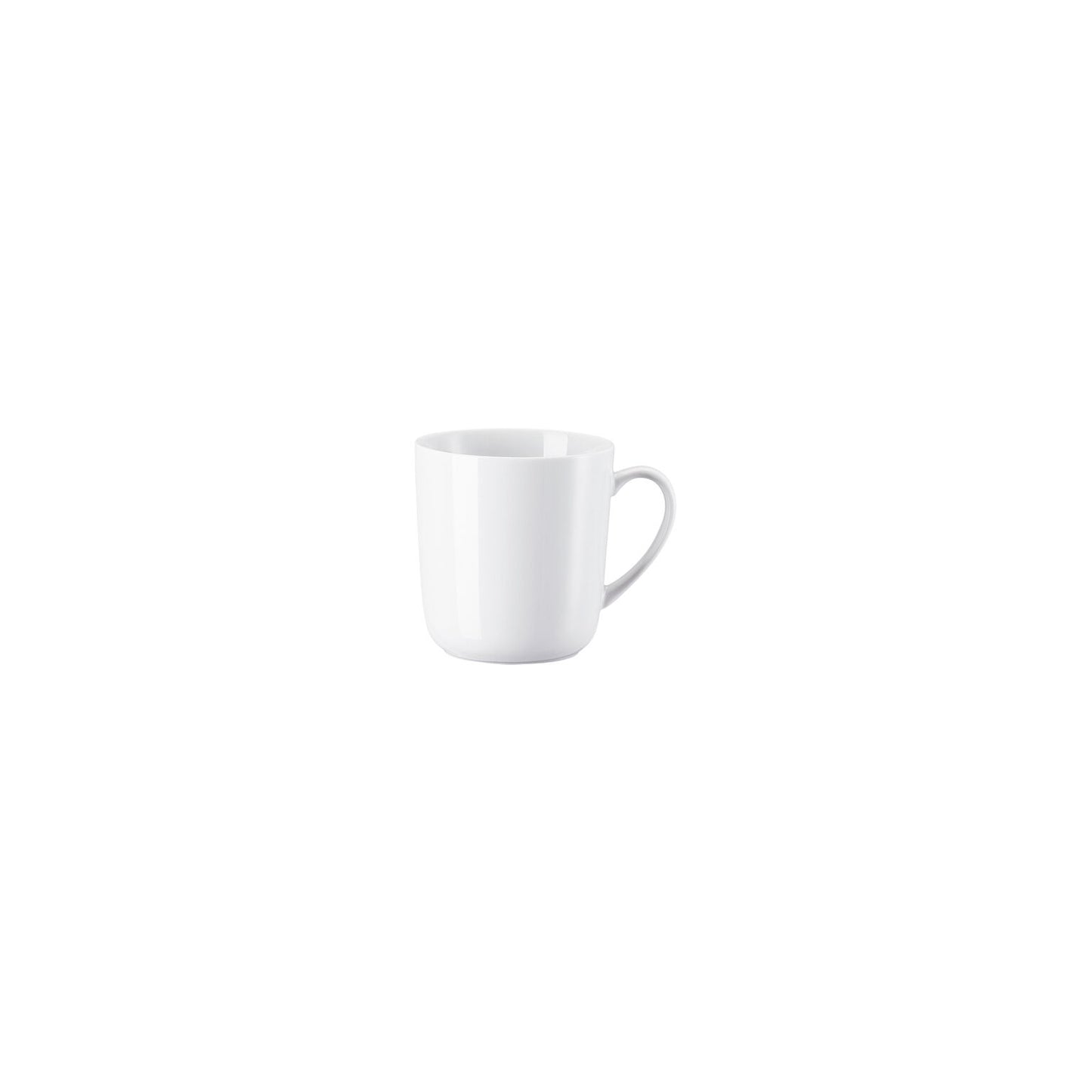 Rosenthal White Rosenthal Form 1382 White Mug with handle front view