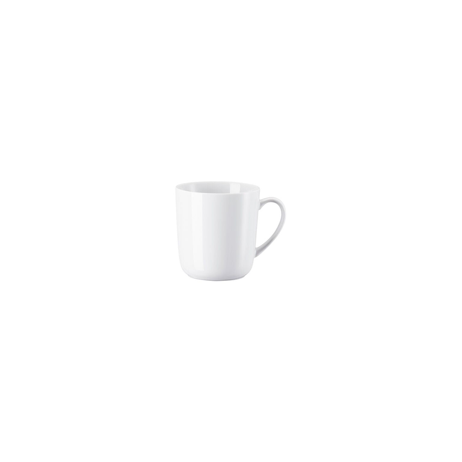 Rosenthal White Rosenthal Form 1382 White Mug with handle front view