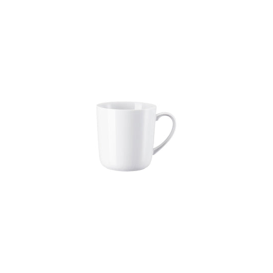 Rosenthal White Rosenthal Form 1382 White Mug w. Handle large front view