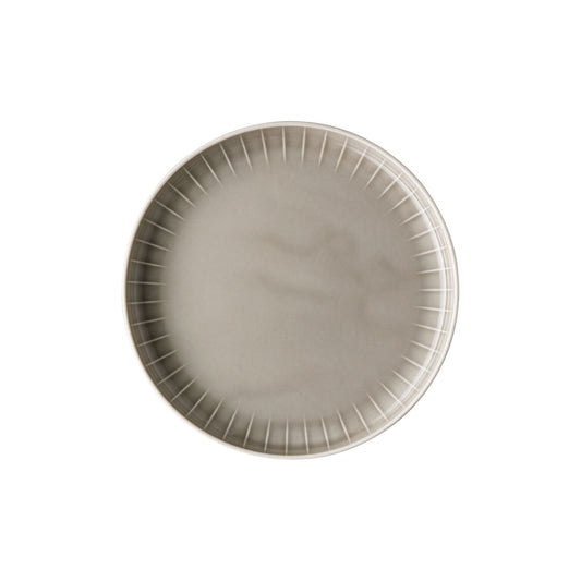 Rosenthal Grey Rosenthal Joyn Grey Gourmet Plate fl.22 front view