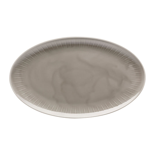 Rosenthal Grey Rosenthal Joyn Grey Platter 38 cm front view