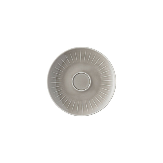 Rosenthal Grey Rosenthal Joyn Grey Saucer 4 tall front view