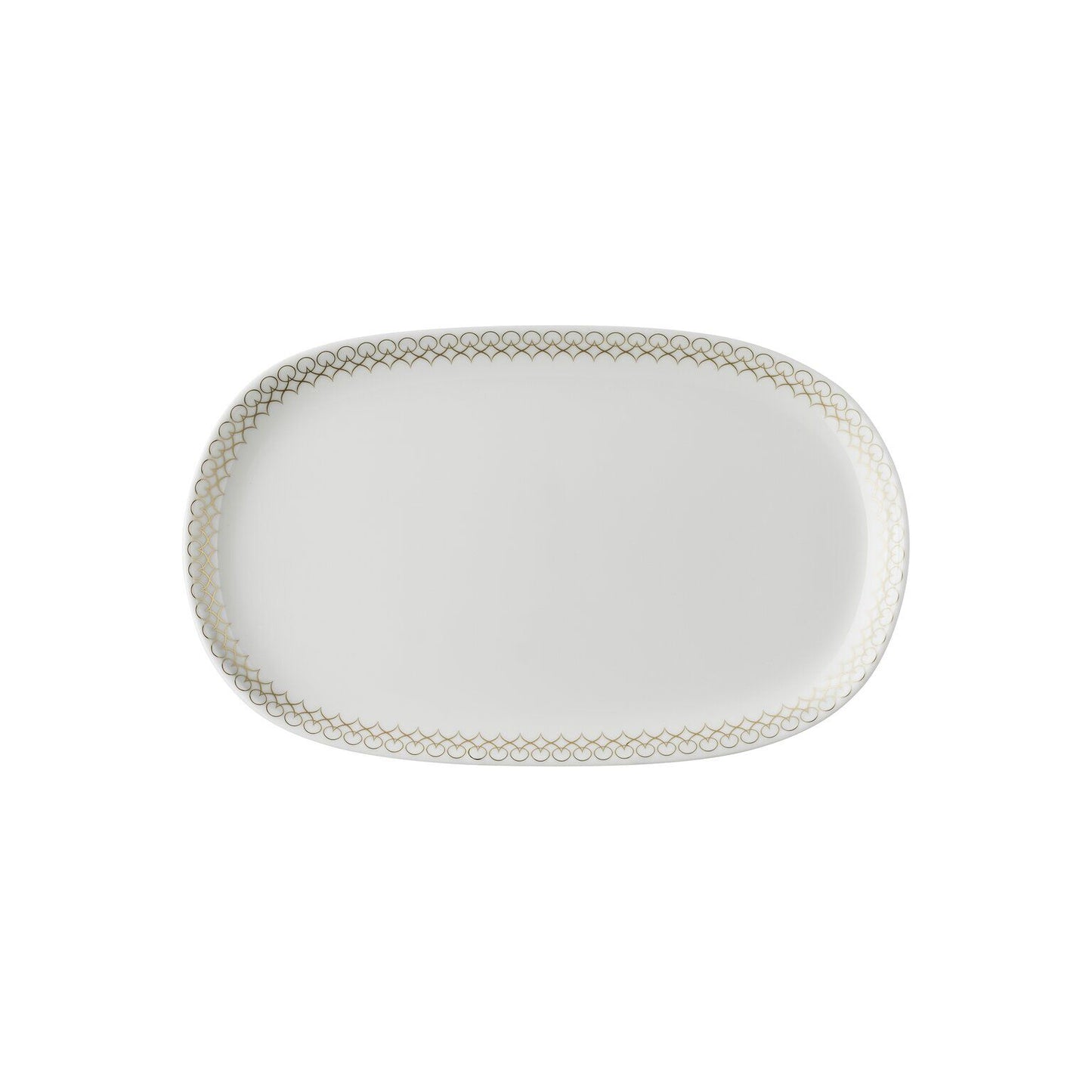 Rosenthal Glam Rosenthal Jade Glam Sug/Cream Plateau front view