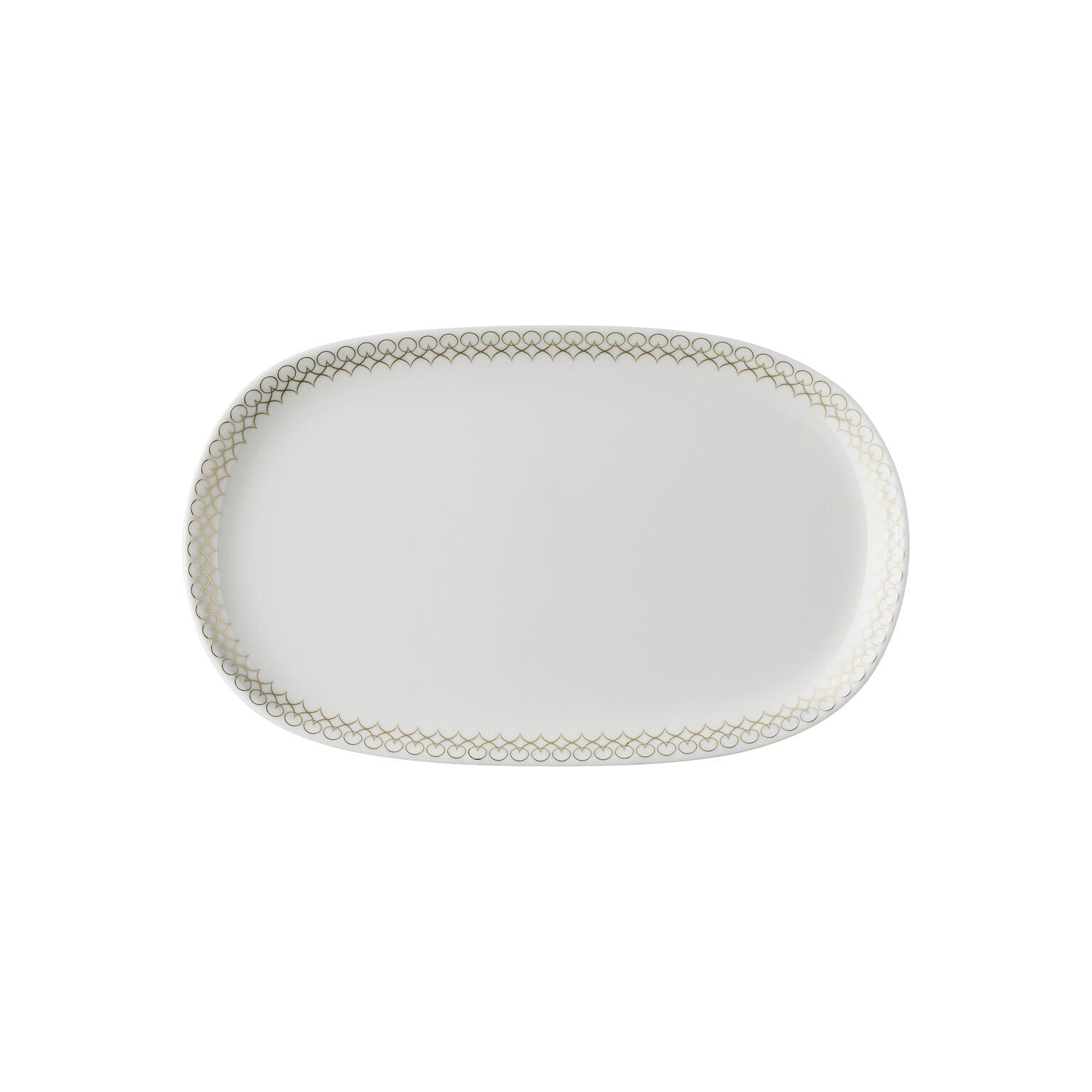 Rosenthal Glam Rosenthal Jade Glam Sug/Cream Plateau front view