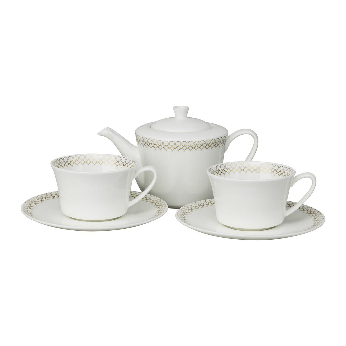 Rosenthal Glam Rosenthal Jade Glam Teaset 5 pcs. front view