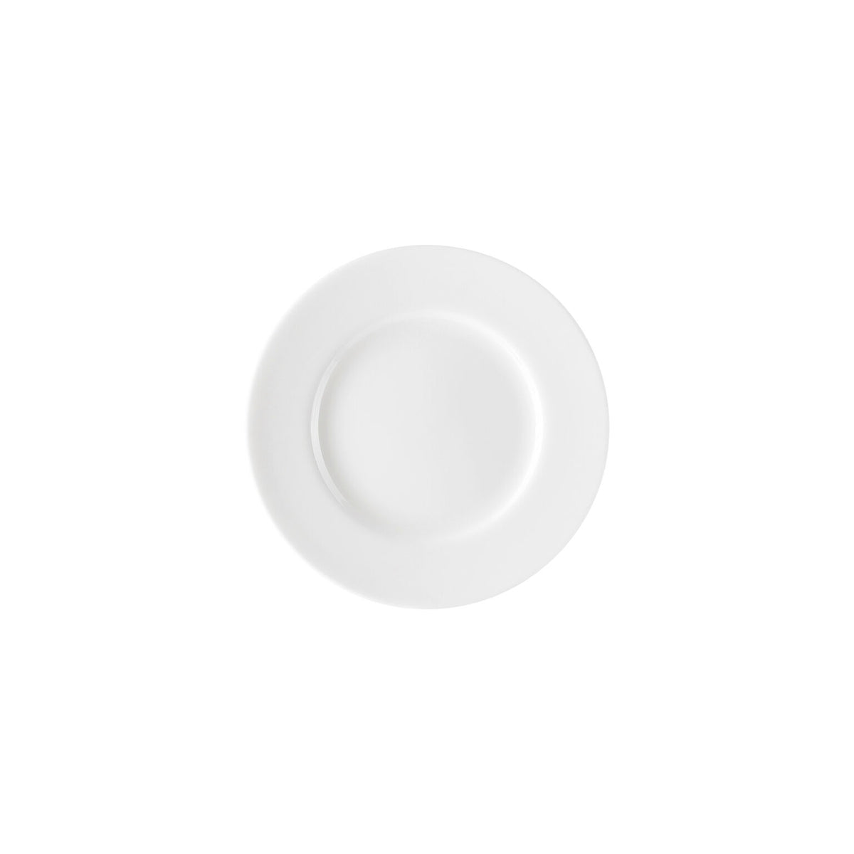 Rosenthal White Rosenthal Jade White Rim Plate 16 cm front view
