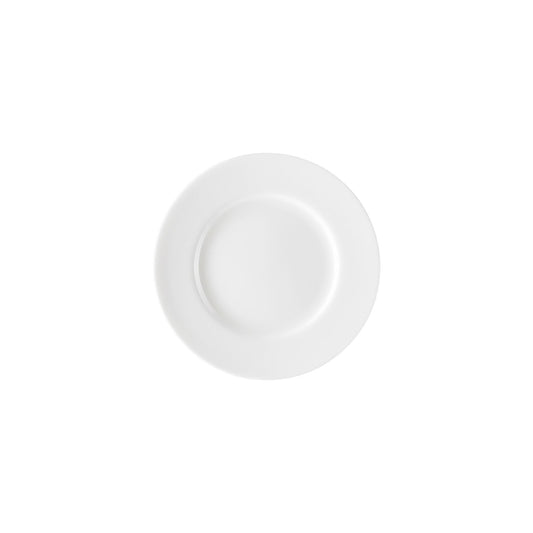 Rosenthal White Rosenthal Jade White Rim Plate 16 cm front view