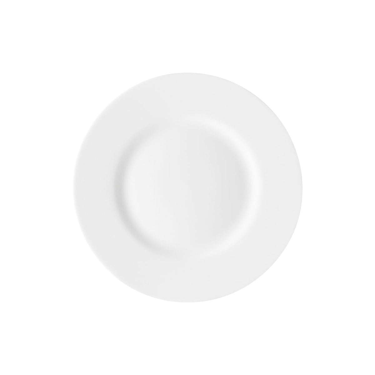 Rosenthal White Rosenthal Jade White Rim Plate 23 cm front view