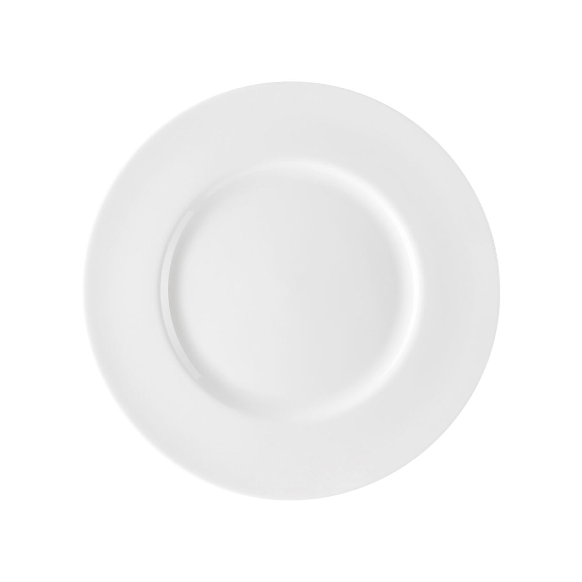 Rosenthal White Rosenthal Jade White Rim Plate 27 cm front view