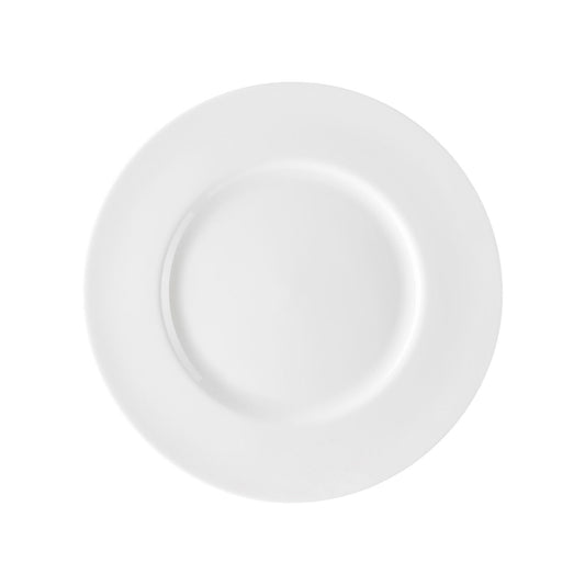 Rosenthal White Rosenthal Jade White Rim Plate 27 cm front view