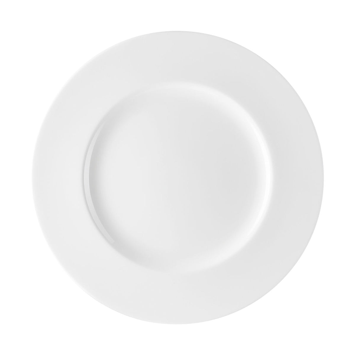 Rosenthal White Rosenthal Jade White Service Rim Plate 31 front view