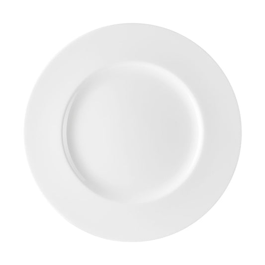 Rosenthal White Rosenthal Jade White Service Rim Plate 31 front view