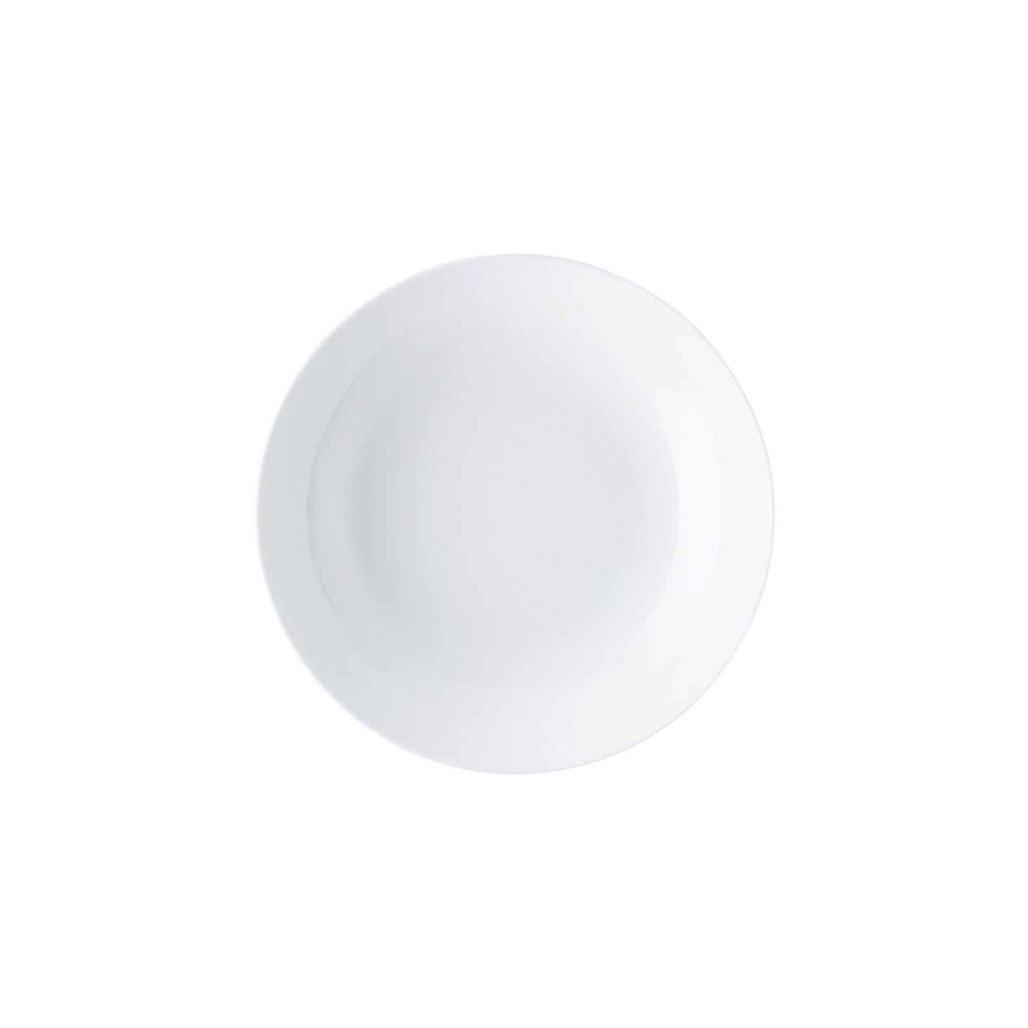 Rosenthal White Rosenthal Jade White Plate 19 cm deep front view