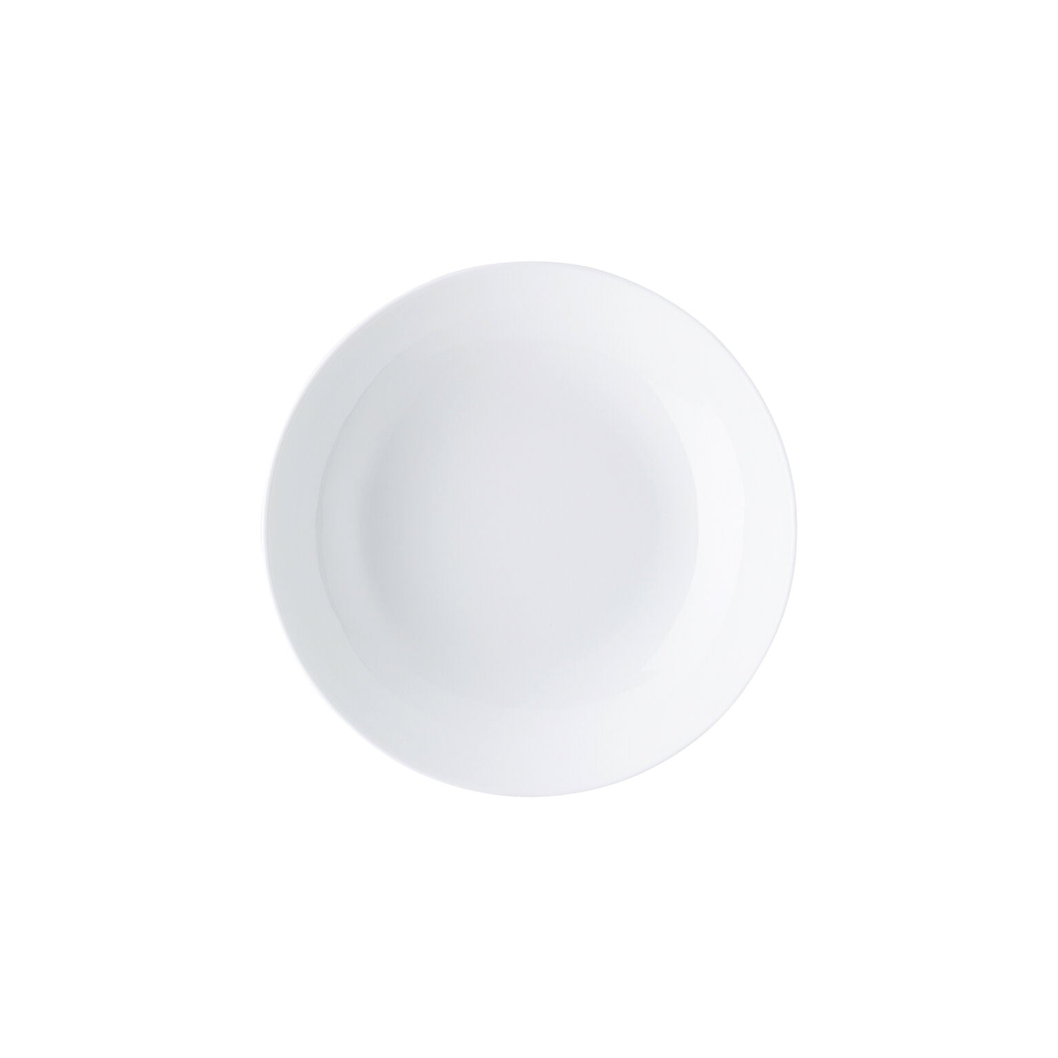 Rosenthal White Rosenthal Jade White Plate 19 cm deep front view