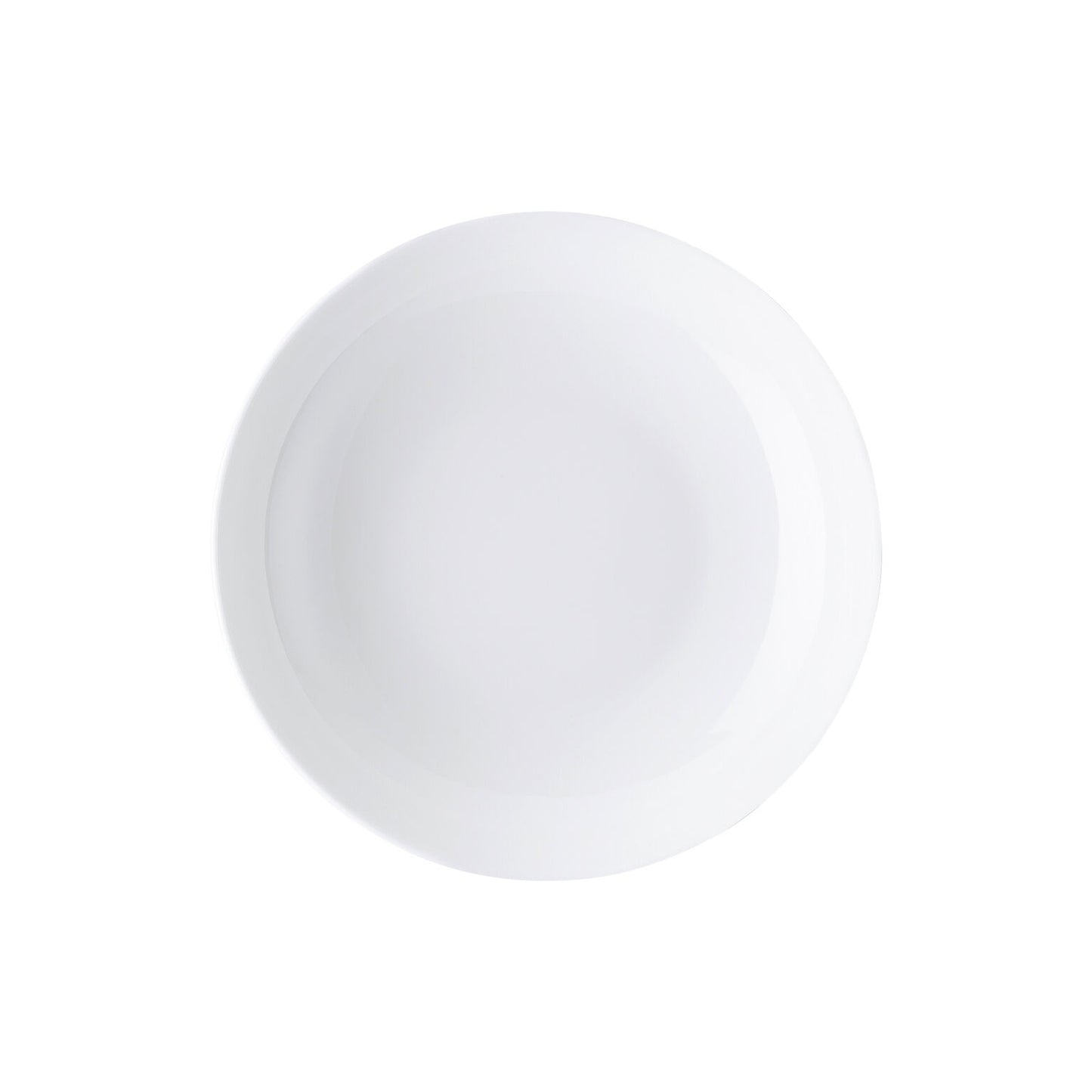 Rosenthal White Rosenthal Jade White Plate 23 cm deep front view