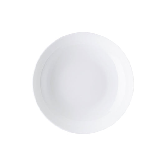 Rosenthal White Rosenthal Jade White Plate 23 cm deep front view