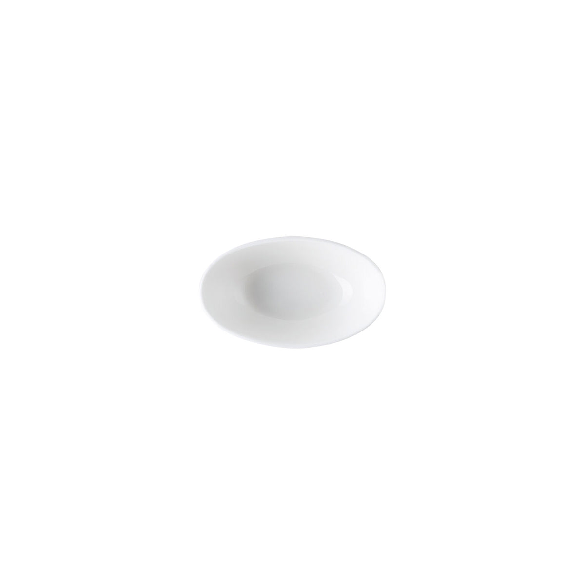 Rosenthal White Rosenthal Jade White Bowl oval 12x7 cm front view