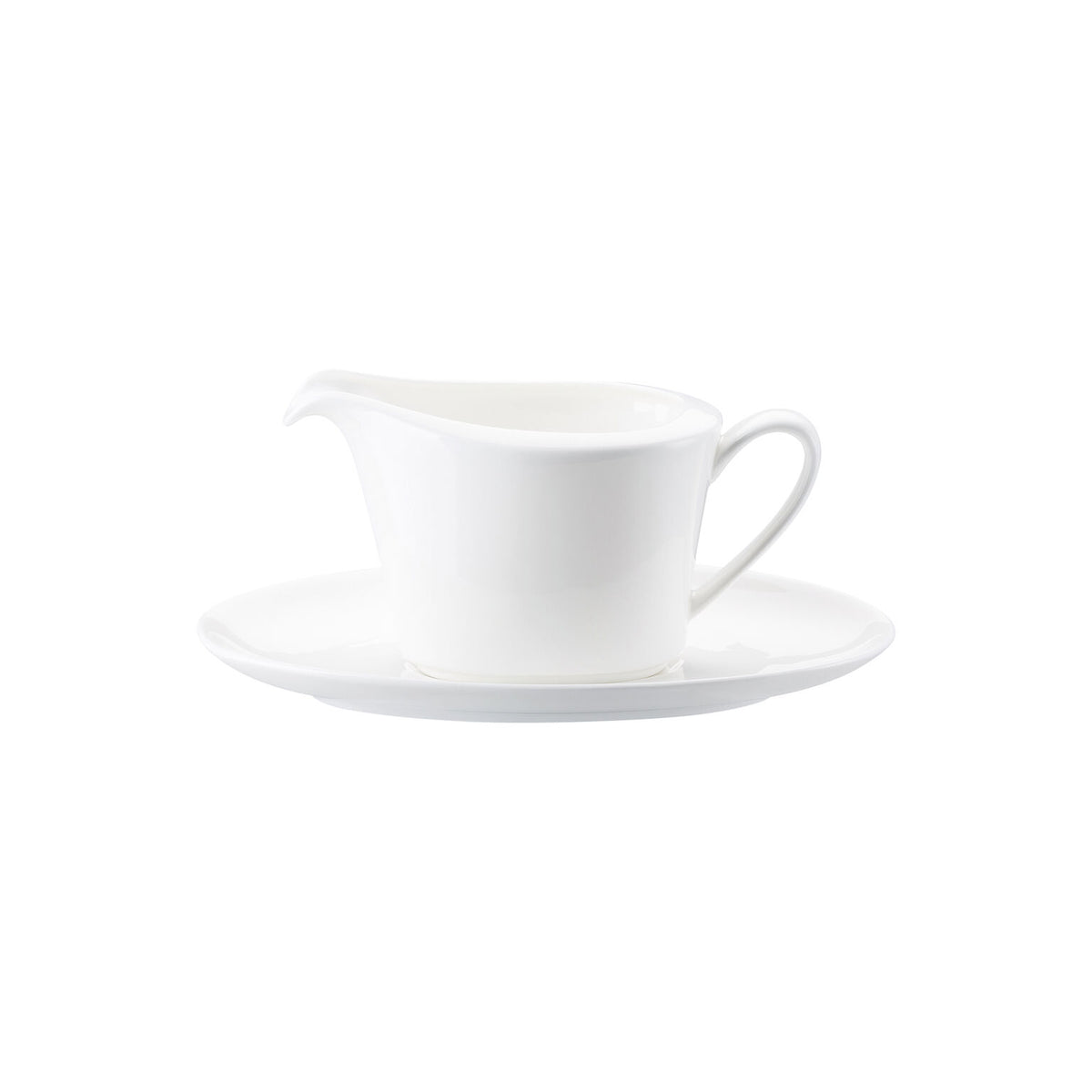 Rosenthal White Rosenthal Jade White Sauce-Boat 2 Pcs. front view