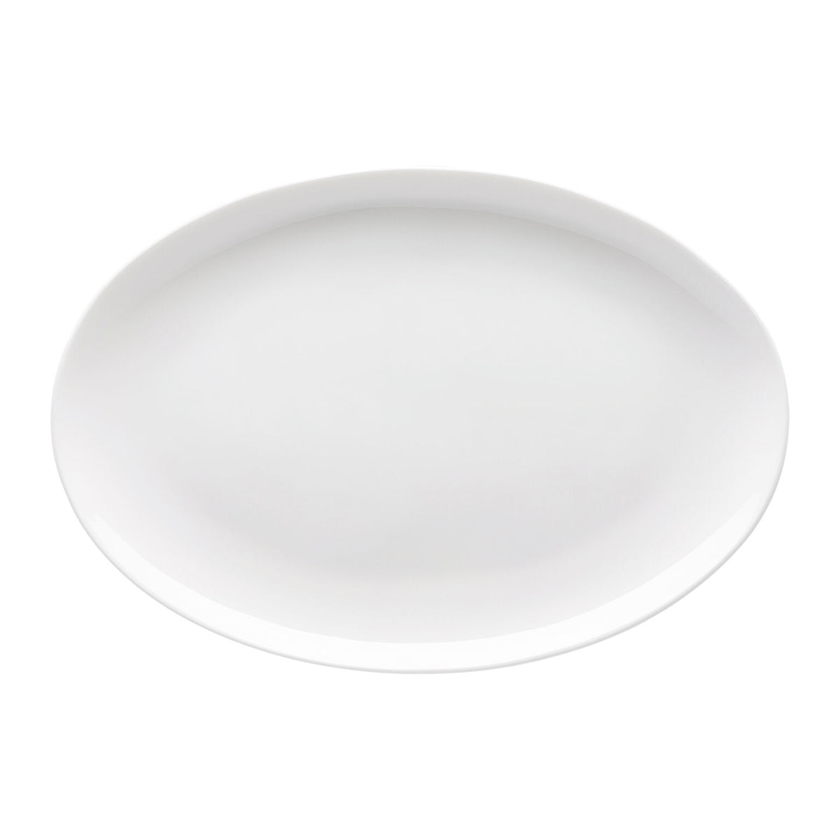 Rosenthal White Rosenthal Jade White Platter 43 cm front view
