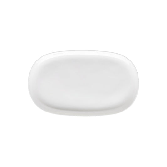 Rosenthal White Rosenthal Jade White Sug/Cream Plateau front view