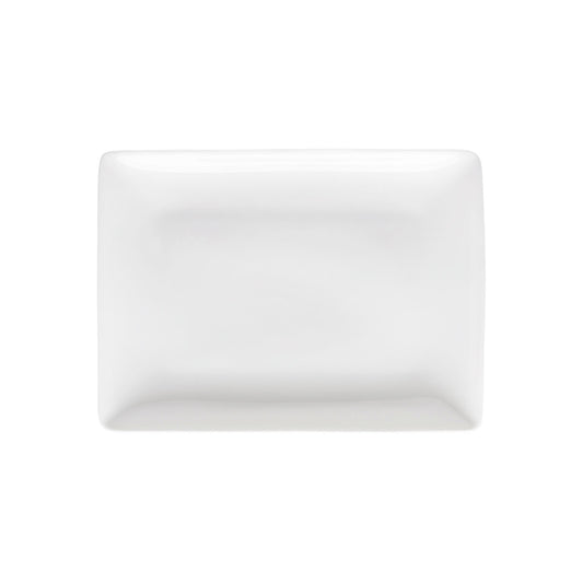 Rosenthal White Rosenthal Jade White Platter angular 25cm front view