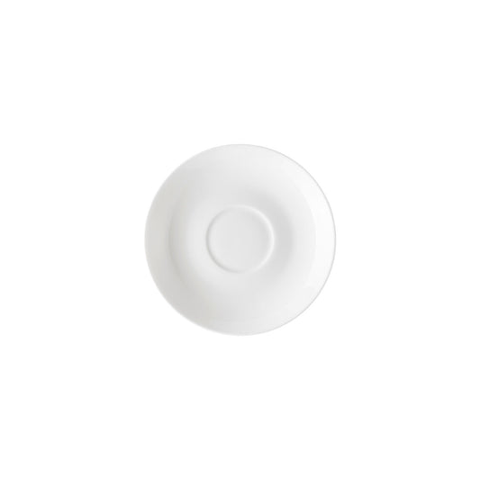 Rosenthal White Rosenthal Jade White Saucer 4 tall front view