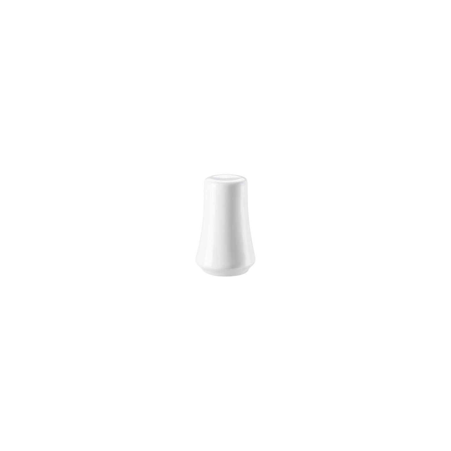 Rosenthal White Rosenthal Jade White Pepper Shaker front view