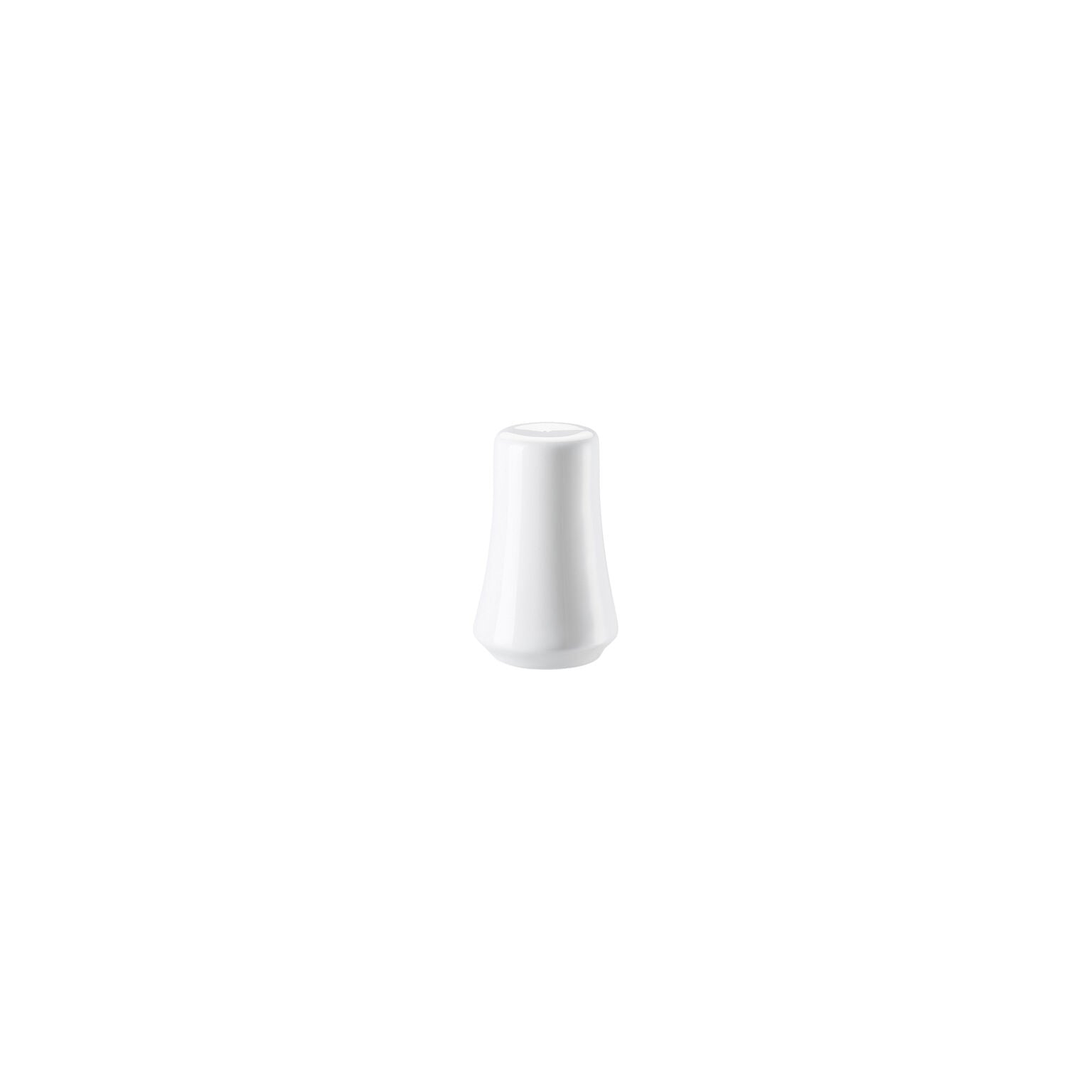 Rosenthal White Rosenthal Jade White Pepper Shaker front view