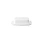 Rosenthal White Rosenthal Jade White Butterdish front view