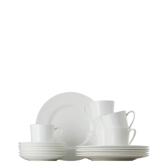 Rosenthal White Rosenthal Jade White Coffee set 18 pcs. front view
